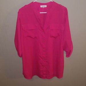 Pink Calvin klein blouse